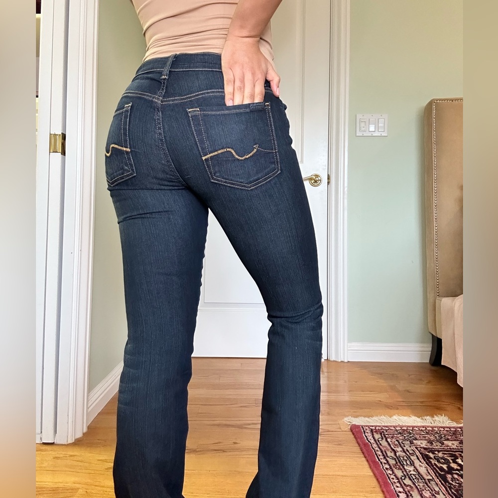 7 for all mankind mid-rise bootcut jeans